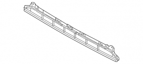 Lower grille front bumper Audi Q5 80A 18-20 S-Line