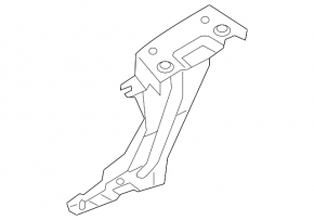 Front right wing bracket Audi Q5 80A 18- front OEM