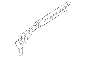 Front right inner wing trim Kia Niro 17-22