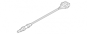 Lambda probe second Audi Q5 80A 21-24 MHEV