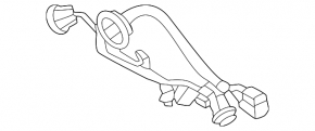 Hyundai Tucson 22-24 trunk license plate light wiring