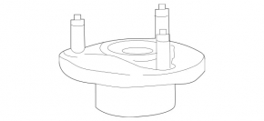 Shock absorber support front right Mercedes W167 GLE 350 450 20-23
