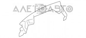 Door handle outer rear left Mercedes GLA 15-20