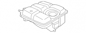 Expansion tank cooling Ford C-max MK2 13-18 without cap