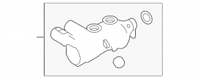 Land Rover Discovery 17-23 Brake Master Cylinder