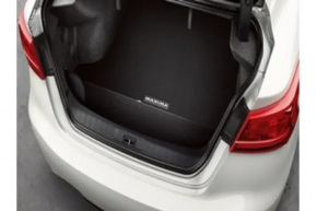 Trunk mat Nissan Maxima A36 16- rag black, tear