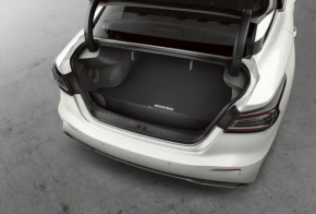 Trunk mat Nissan Maxima A36 16- rag black, tear