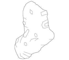Chevrolet Volt 16 manifold guard - external
