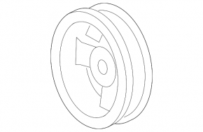 Lexus RX450h 16-22 2GR-FXS Crankshaft Pulley