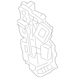 Front left door lock for VW Jetta 19-24