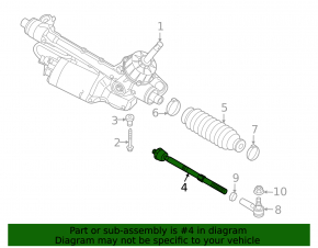 Steering rod left Volkswagen ID.4 21-23