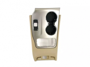 Center console trim with cup holders Jeep Grand Cherokee WK2 14-16 beige, scratches