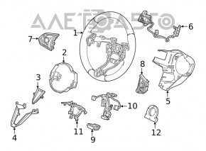 Steering Angle Sensor Honda CRV 12-16