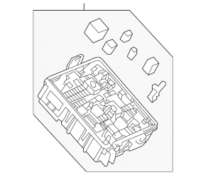 Chevrolet Bolt EV 22-23 Underhood Fuse Box