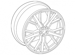 Wheel rim R22 Audi Q7 20-24