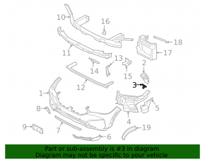 Front bumper mount, right lower fender, BMW X6 G06 2020-25 (2020-23). Lower, Without m type, Lower, 2024-25, Lower