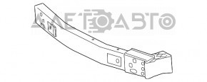 Lexus RX350 RX450h 16-19 Front Bumper Reinforcement