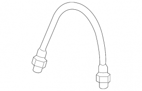 Brake hose rear left VW Passat 20-22