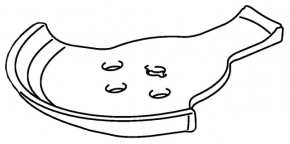 Styrofoam for the spare tire of a Toyota Prius 30 10-15