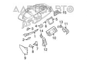 Nissan Murano z50 03-07 mirror control