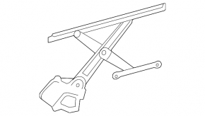 Window lift mechanism front left Lexus ES350 07-12