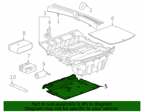 Chevrolet Equinox EV 24-26 Trunk Floor Cover