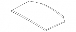 Metal roof Audi A3 8V 15-20 4d, 5d, under the sunroof