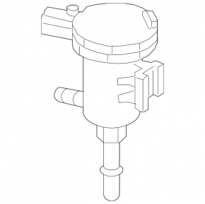 Fuel tank ventilation valve Mercedes GLS-class X166 15-19 3.0