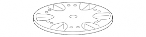 Mercedes W211 spare wheel carrier