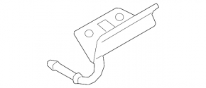 Muffler bracket central Ford Ecosport 18-22