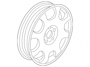 Spare tire for Lincoln MKZ 17-20 R18