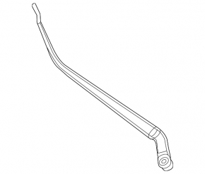 Left wiper arm Mazda CX-5 17-24