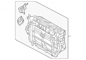Heater assembly Ford Bronco Sport 21-25 auto
