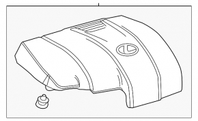 Lexus RX450h Engine Cover 16-22