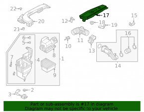 Nissan Rogue 24-26 1.5T Air Resonator
