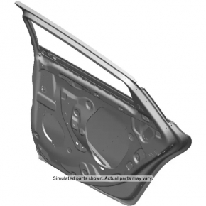 Door assembly rear right Chevrolet Malibu 16-