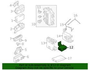 Transmission CVT Shift Lock Control Module Nissan Murano z50 03-08