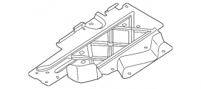 Volvo XC60 22-25 B5, B6 48V Large Battery Bracket