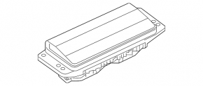 Airbag passenger in the dashboard Audi A6 C8 19-