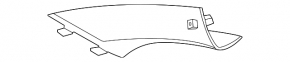 BMW i4 22-26 black upper right front pillar trim