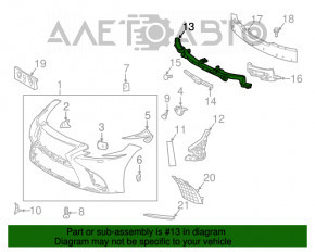 Lexus LS500 Front Bumper Absorber 18-20