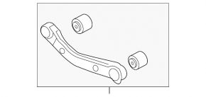 Upper rear left control arm Hyundai Tucson 17-21