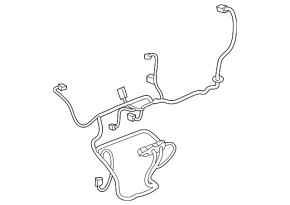 Heater Wiring Chevrolet Malibu 16-18