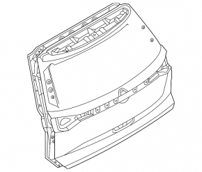 Electric trunk door for Nissan Pathfinder 22-25