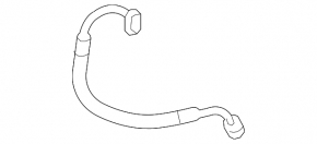 Nissan Versa 1.8 10-12 Air Conditioning Condenser-Compressor Pipe