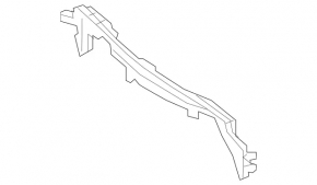 TV top bar Mercedes W213 E 17-23 plastic