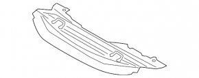 Plastic wiper pan for Ford C-max MK2 13-18