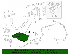 Engine sump Ford Explorer 13-19 3.5 T35PDED type 1