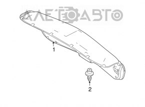 Mazda6 09-13 trunk lid trim