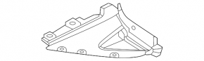 Front right mudguard lower part Mazda CX-5 22-25
